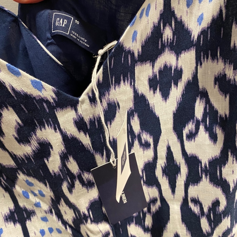 Linen ikat dress - Picture 5 of 5